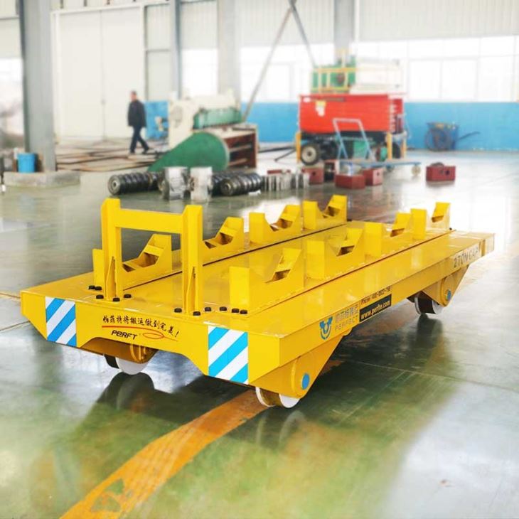 Motorless Rail Flat Wagon